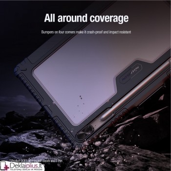 Nillkin Bumper atverčiamas smūgiams atsparus dėklas (Samsung Tab S9 Fe Plus (SM-x610-x616B) Nillkin Bumper atverčiamas smūgiams atsparus dėklas (Samsung Tab S9 Fe Plus (SM-x610-x616B)